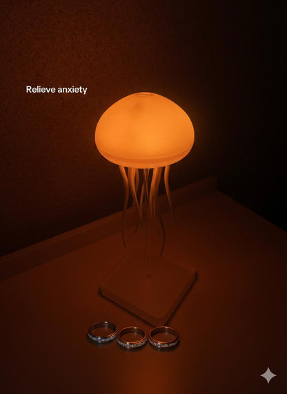 Jellyfish Lamp + Anxiety Ring